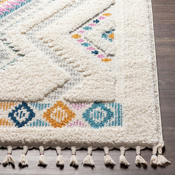 Livabliss Lofty Bohemian Runner Rug with Fringe High Low Pile for Hallway or Entryway LOF2301-2773