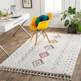 Lofty LOF-2303 5'3" x 7' Machine Woven Rug LOF2303-537 Livabliss Surya