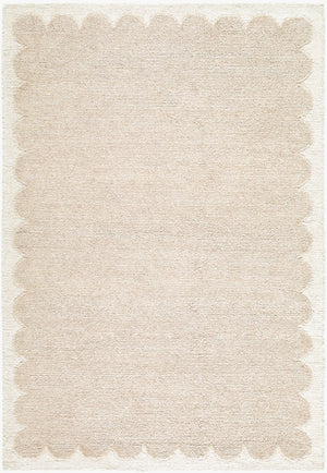 Livabliss Long Island Hand-tufted Wool Accent Rug Artisan Art Deco Geometric for Entryway Ivory, Beige 9' x 12' LOI2301-912