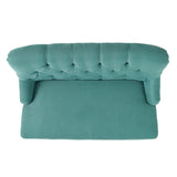 Christopher Knight Home® - Noble House - Nicole Contemporary Tufted Fabric Settee