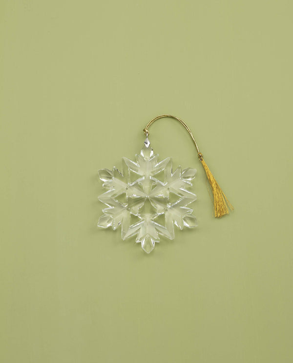 Lenox 2024 Optic Snowflake Ornament Clear, NO COLOR GLASS,CRYSTAL 896058