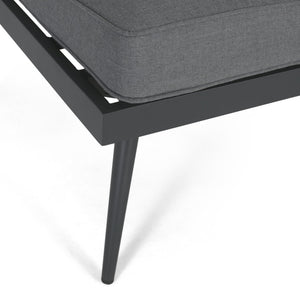 English Elm Norfolk Outdoor Left Sectional Seat with Mesh Back and Faux Wood Aluminum Frame 62750.00RGRY