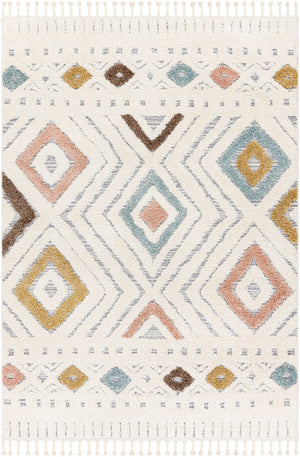 Loopy LOO-2301 5'3" x 7' Machine Woven Rug LOO2301-537 Livabliss Surya