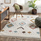 Loopy LOO-2301 5'3" x 7' Machine Woven Rug LOO2301-537 Livabliss Surya