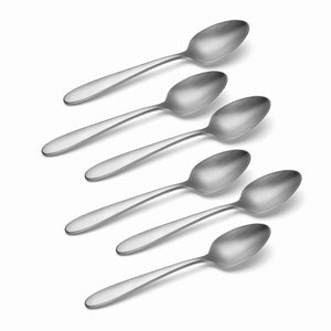 Lenox Oneida Vale Everyday Flatware Teaspoons, Set of 6 Metallic, STAINLESS METAL H282006E