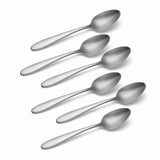 Lenox Oneida Vale Everyday Flatware Teaspoons, Set of 6 Metallic, STAINLESS METAL H282006E