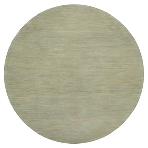 Bernhardt Bernhardt Sandstone Santa Barbara Round Dining Table - 60" Wire-Brushed Oak Top & Faux Stone Pedestal K1112