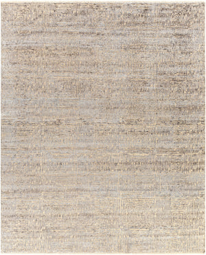 Lora LOR-2302 8' x 10' Handmade Rug LOR2302-810  Gray, Oatmeal Surya