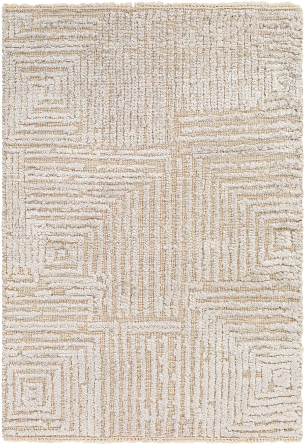 Lora LOR-2303 12' x 15' Handmade Rug LOR2303-1215  Cream, Beige Surya