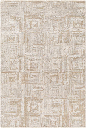 Lora LOR-2303 6' x 9' Handmade Rug LOR2303-69  Cream, Beige Surya