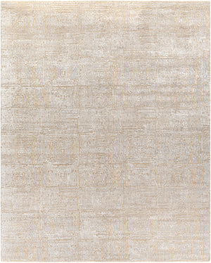 Lora LOR-2303 8' x 10' Handmade Rug LOR2303-810  Cream, Beige Surya