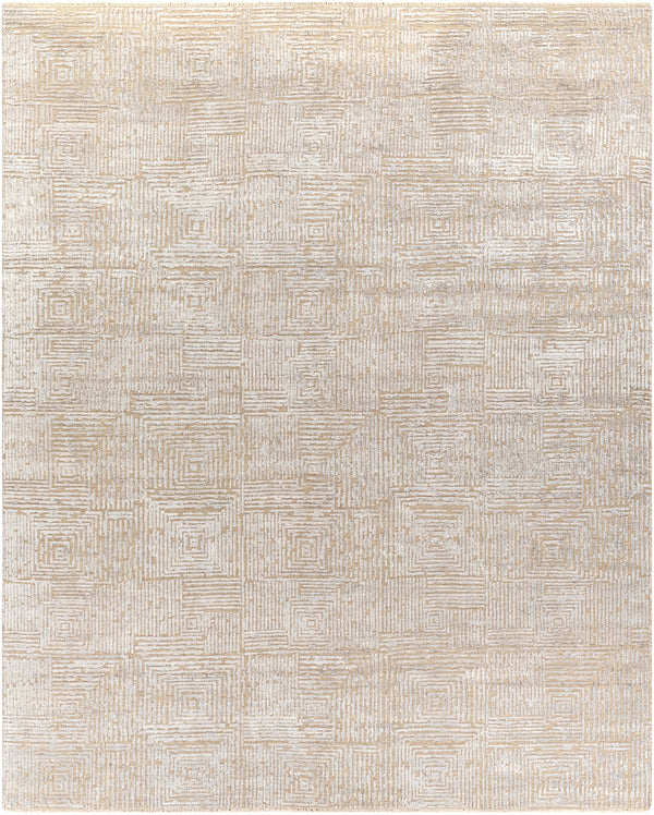 Lora LOR-2303 8' x 10' Handmade Rug LOR2303-810  Cream, Beige Surya
