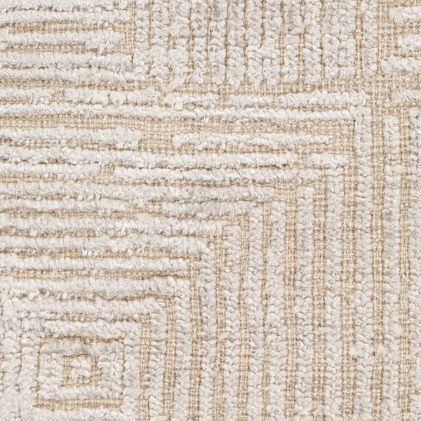 Lora LOR-2303 8' x 10' Handmade Rug LOR2303-810  Cream, Beige Surya