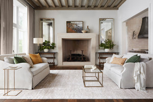 Lora LOR-2303 8' x 10' Handmade Rug LOR2303-810  Cream, Beige Surya