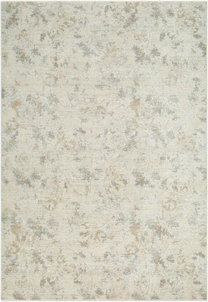 Livabliss Lotus Mid-century Modern Large Area Rug with Fringe Woven Polypropylene Living Room Cream, Light Be 7'10" x 10'2" LOT2313-710102