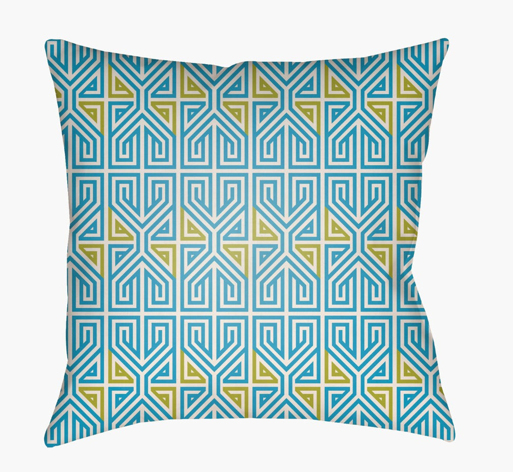 Livabliss Lolita Geometric Woven Square Throw Pillow Polyester Fill Modern Sofa Accent LOTA1254-2020