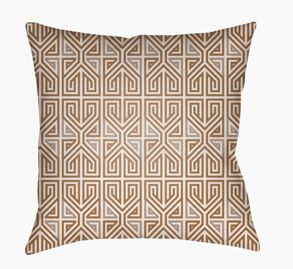 Livabliss Lolita Geometric Woven Polyester Accent Pillow Handcrafted Artisan Square Throw LOTA1257-1616