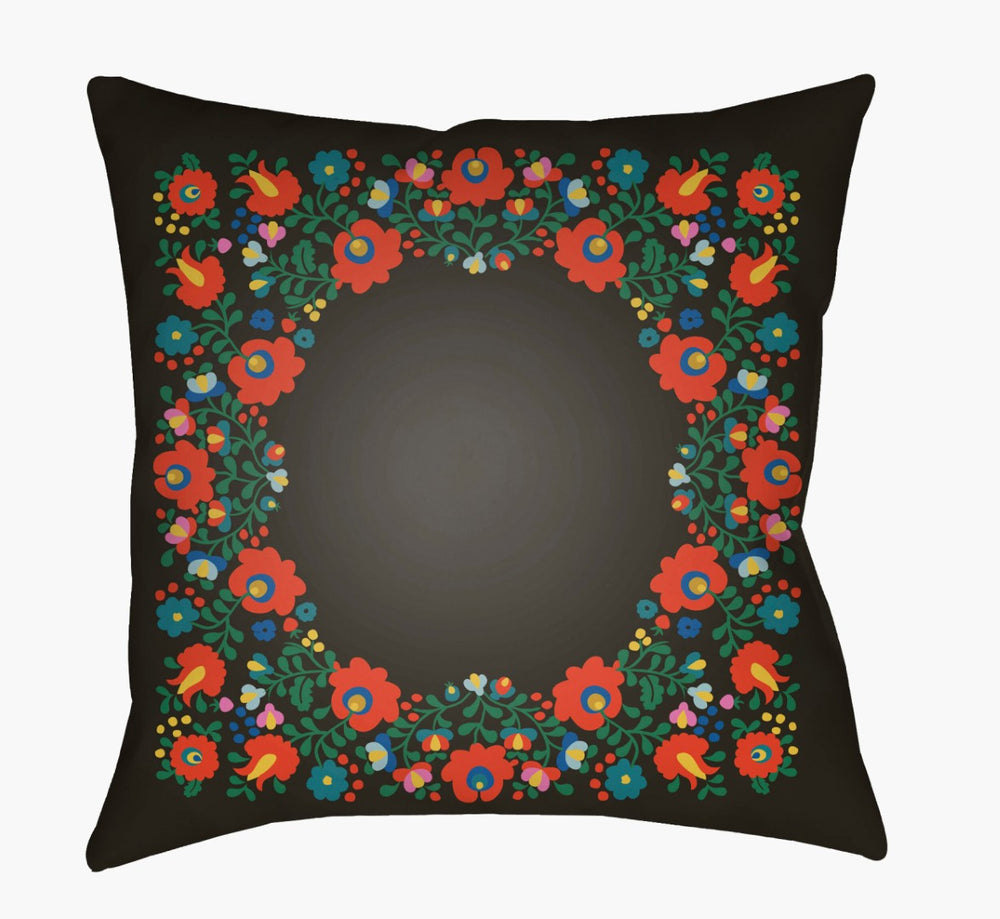 Livabliss Lolita Woven Polyester Throw Pillow Vintage Artisan Pattern for Sofa or Armchair LOTA1306-1818