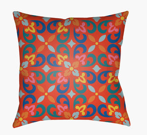 Livabliss Lolita Vintage Woven Polyester Accent Pillow Handcrafted Pattern for Sofa or Bed LOTA1310-1818