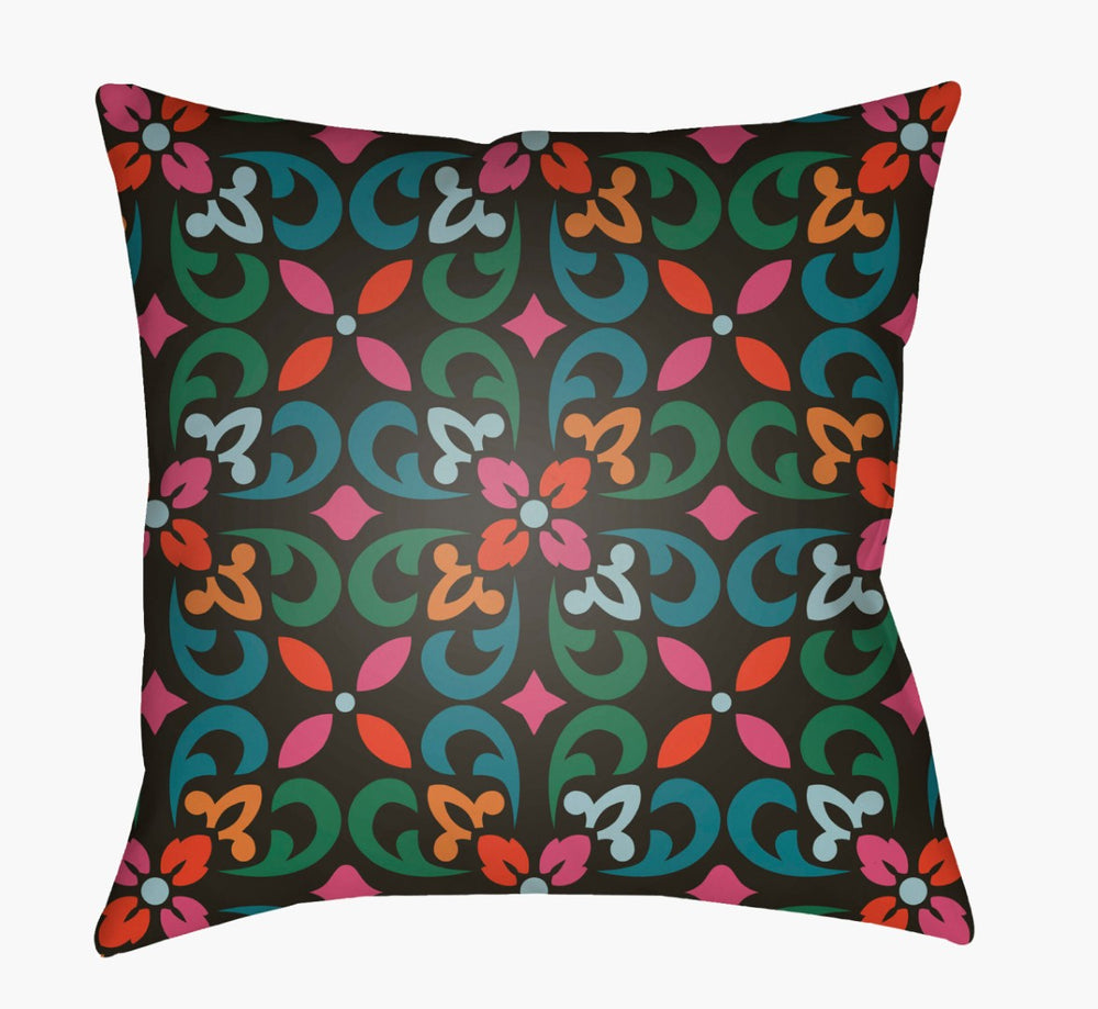 Livabliss Lolita Vintage Heritage Woven Polyester Accent Pillow for Bohemian Eclectic Interiors LOTA1312-1818