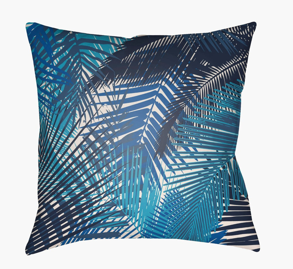 Livabliss Lolita Woven Coastal Accent Pillow Polyester Square Beachside Decor for Sofa LOTA1404-2020