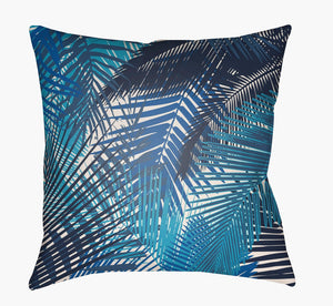Livabliss Lolita Woven Coastal Accent Pillow Polyester Square Beachside Decor for Sofa LOTA1404-2020