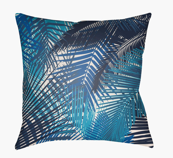 Livabliss Lolita Woven Coastal Accent Pillow Polyester Square Beachside Decor for Sofa LOTA1404-2020
