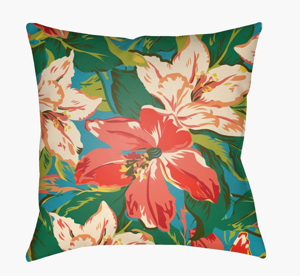 Livabliss Lolita Woven Polyester Accent Pillow Tailored Square Design for Sofa or Bed LOTA1427-1616