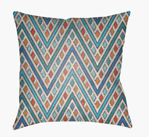 Livabliss Lolita Geometric Woven Polyester Accent Pillow Square Textural Sofa Bed Decor LOTA1430-2020