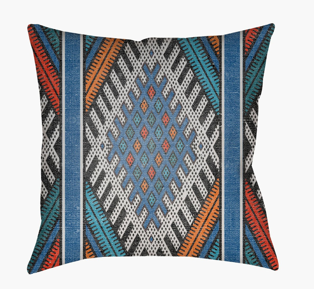 Livabliss Lolita Handcrafted Woven Throw Pillow Rustic Texture for Farmhouse Bohemian Living LOTA1434-1616