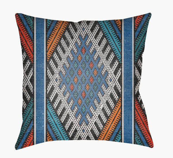Livabliss Lolita Handcrafted Woven Throw Pillow Rustic Texture for Farmhouse Bohemian Living LOTA1434-1616