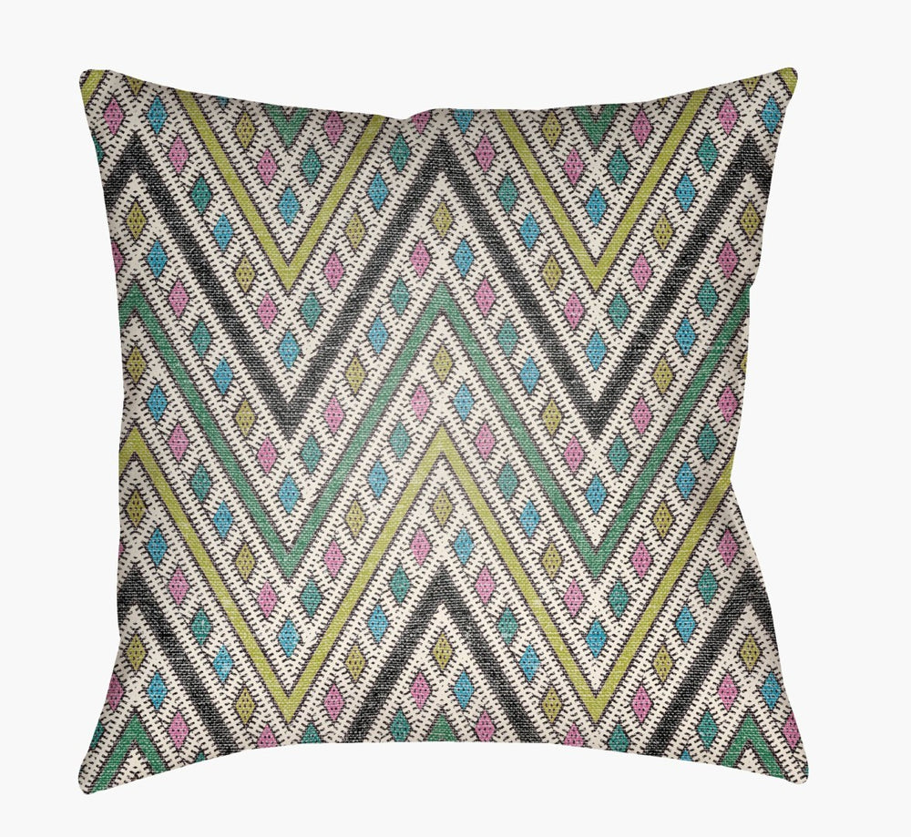 Livabliss Lolita Modern Woven Polyester Square Accent Pillow for Sofas Beds and Reading Chairs LOTA1440-1818