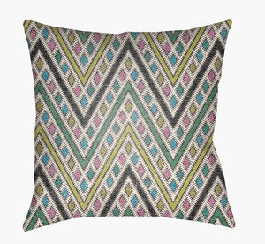 Livabliss Lolita Modern Woven Polyester Square Accent Pillow for Sofas Beds and Reading Chairs LOTA1440-1818