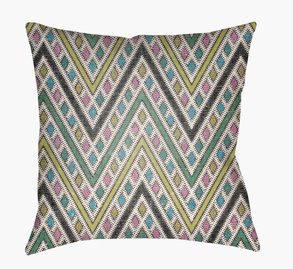 Livabliss Lolita Modern Woven Polyester Square Accent Pillow for Sofas Beds and Reading Chairs LOTA1440-1818