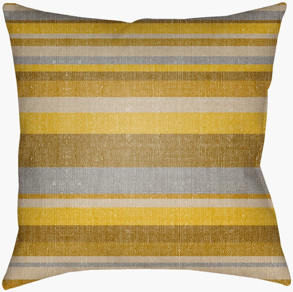 Livabliss Lolita Woven Polyester Throw Pillow Global Bohemian Pattern for Sofa or Bed Decor Mustard, Olive 16"L x 16"W LOTA1514-1616