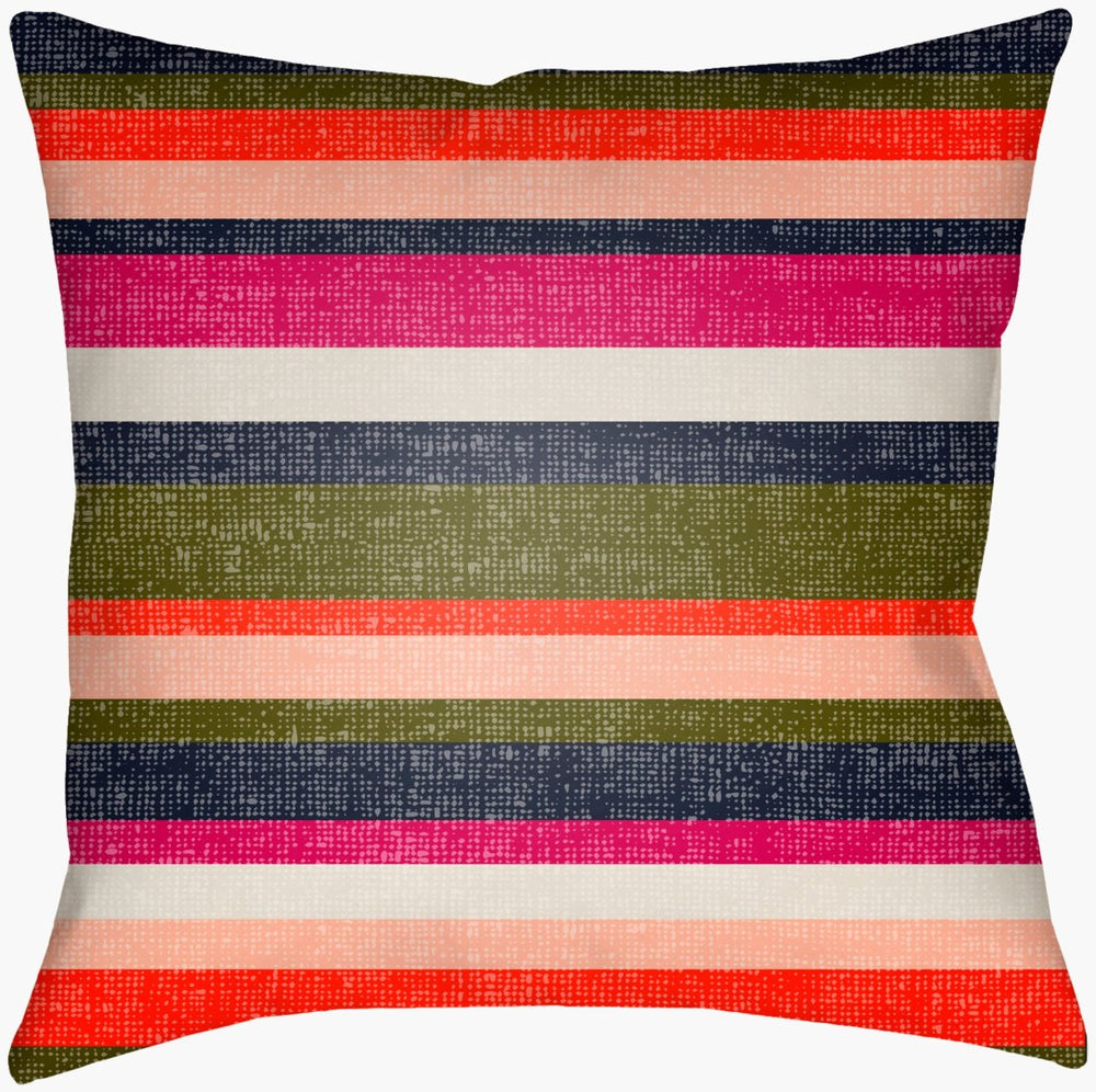 Livabliss Lolita Global Woven Throw Pillow Square Polyester Accent for Sofa Chair or Bed LOTA1518-1616