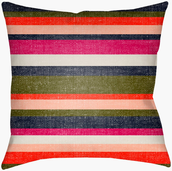 Livabliss Lolita Global Woven Throw Pillow Square Polyester Accent for Sofa Chair or Bed LOTA1518-1616