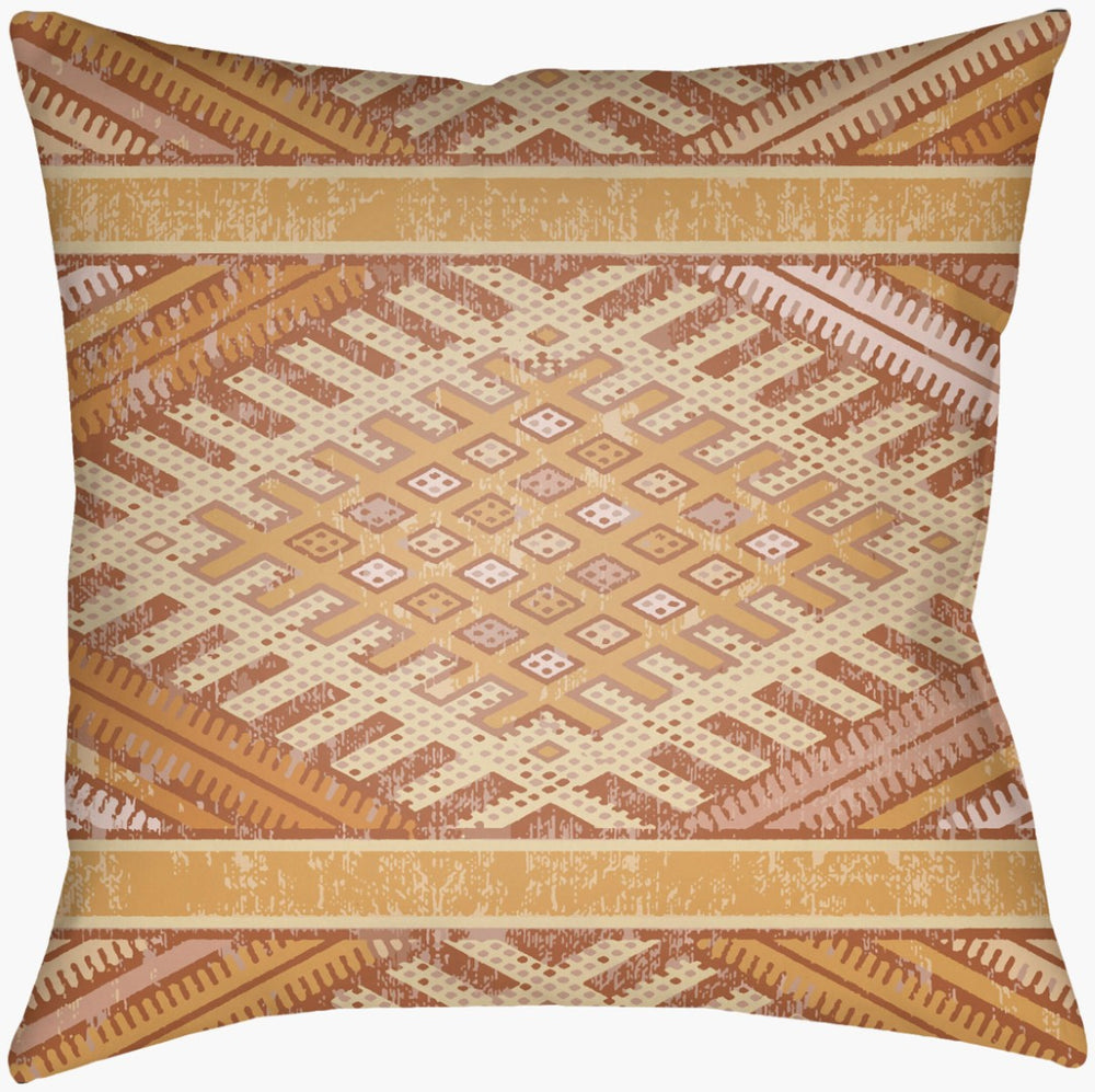 Livabliss Lolita Global Motif Woven Polyester Accent Pillow for Sofas Chairs and Beds LOTA1520-1616