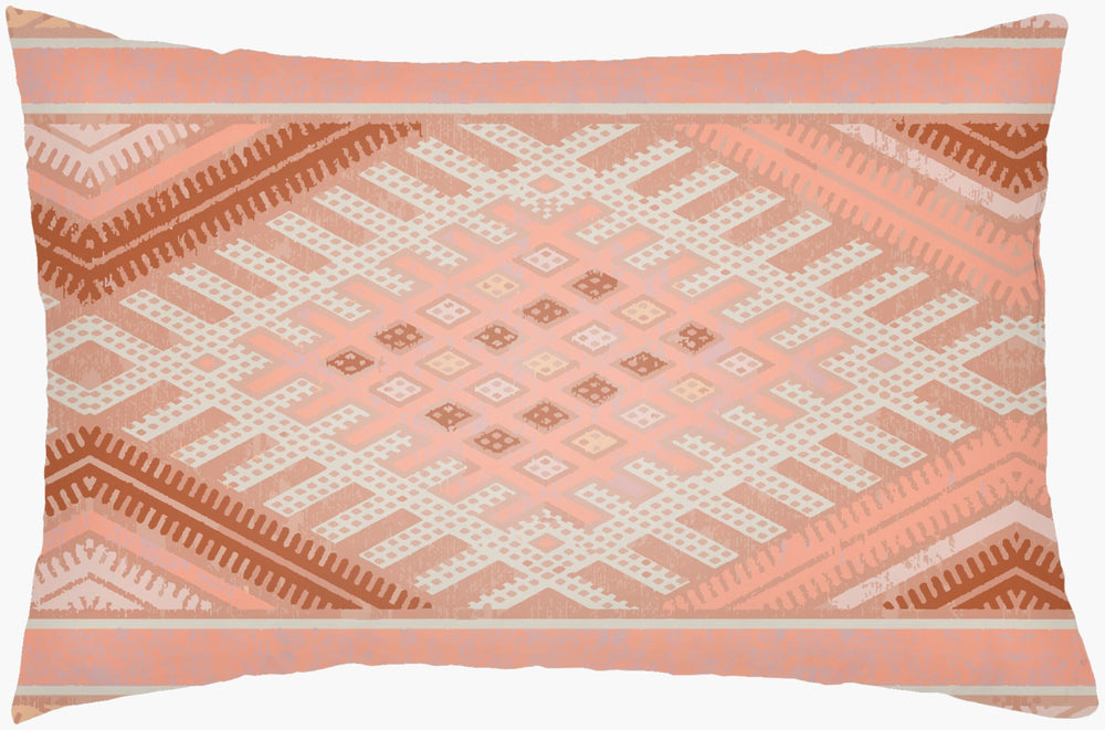 Livabliss Lolita Woven Textured Lumbar Pillow Rustic Polyester Accent for Sofa or Bed LOTA1521-1422