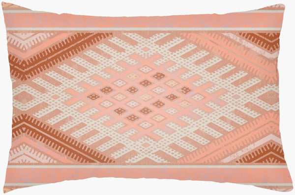 Livabliss Lolita Woven Textured Lumbar Pillow Rustic Polyester Accent for Sofa or Bed LOTA1521-1422