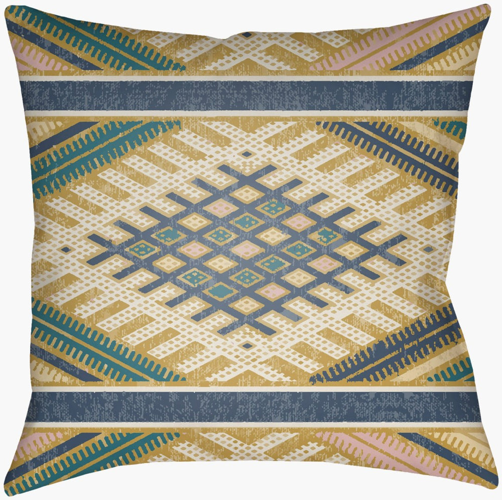 Livabliss Lolita Handcrafted Woven Polyester Accent Pillow Rustic Bohemian Farmhouse Decor LOTA1522-1616