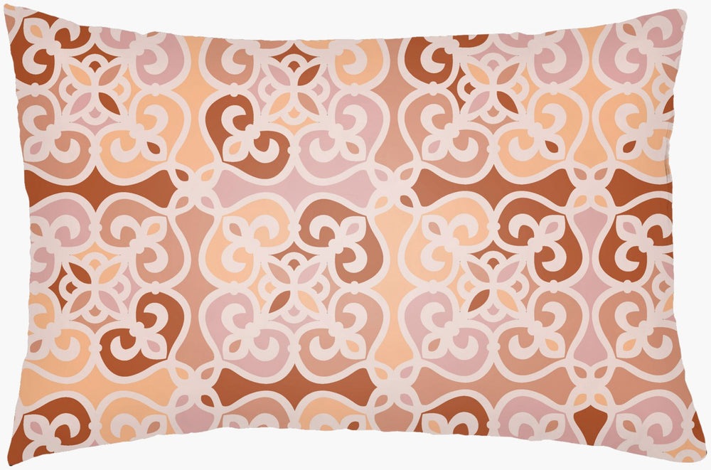 Livabliss Lolita Woven Polyester Lumbar Pillow Vintage Inspired Pattern for Sofa or Bed LOTA1526-1422