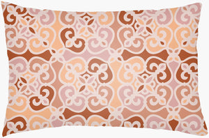 Livabliss Lolita Woven Polyester Lumbar Pillow Vintage Inspired Pattern for Sofa or Bed LOTA1526-1422