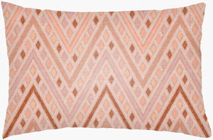 Livabliss Lolita Woven Polyester Lumbar Pillow Modern Geometric Texture for Sofa or Accent Chair LOTA1531-1422