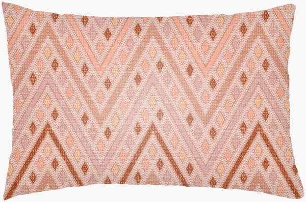 Livabliss Lolita Woven Polyester Lumbar Pillow Modern Geometric Texture for Sofa or Accent Chair LOTA1531-1422