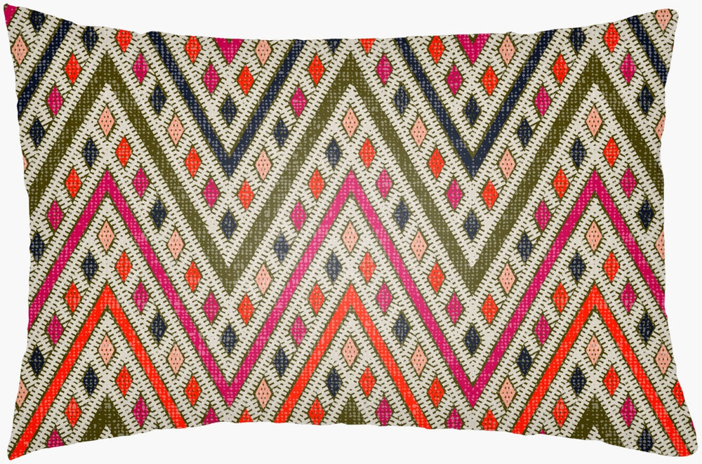 Livabliss Lolita Woven Polyester Lumbar Pillow Structured Support for Sofas and Accent Chairs LOTA1533-1422