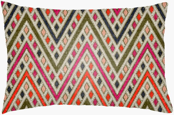 Livabliss Lolita Woven Polyester Lumbar Pillow Structured Support for Sofas and Accent Chairs LOTA1533-1422