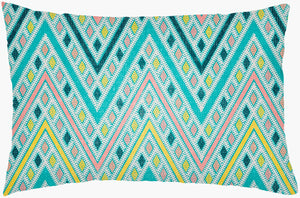 Livabliss Lolita Woven Texture Lumbar Pillow Handcrafted Polyester Accent for Sofa or Bed LOTA1534-1422
