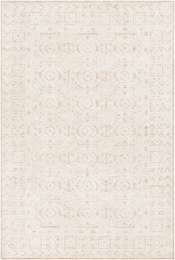 Louvre LOU-2301 12' x 15' Handmade Rug LOU2301-1215  Tan, Cream Surya