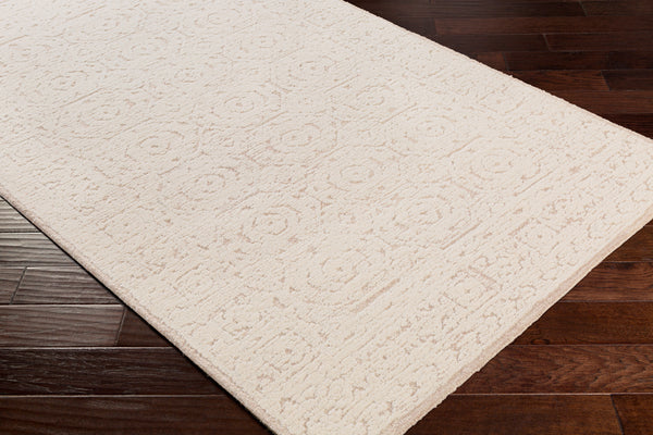 Louvre LOU-2301 12' x 15' Handmade Rug LOU2301-1215  Tan, Cream Surya